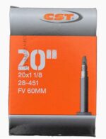 CST 20×1-1/8 451 Inner Tube Presta 60mm Valve