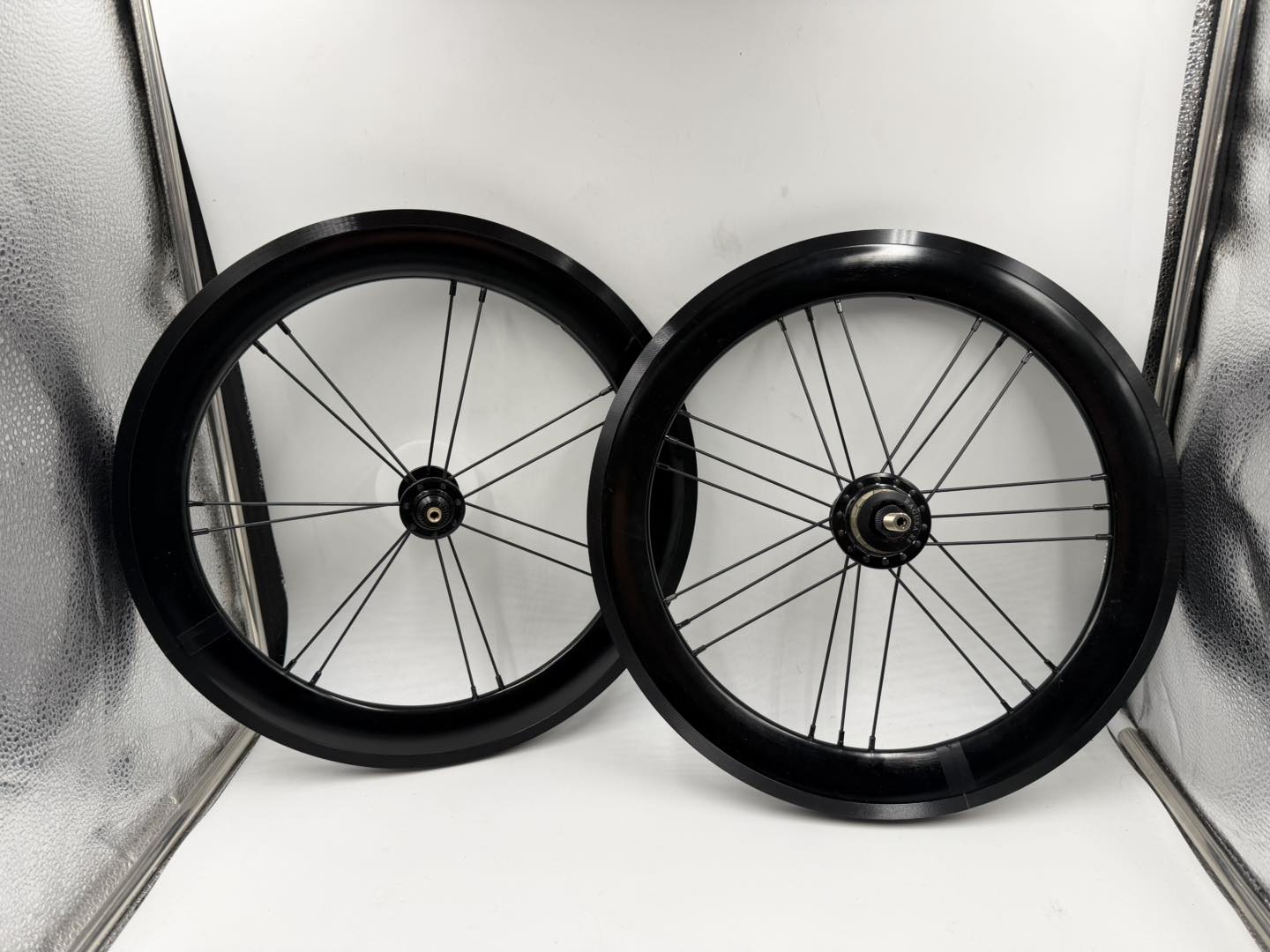SRwheel1 Silverock Brompton Aero Wheelset Alloy - Image 1