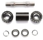 Aceoffix Square Taper Titanium Axle Bottom Bracket - BLACK - Image 2